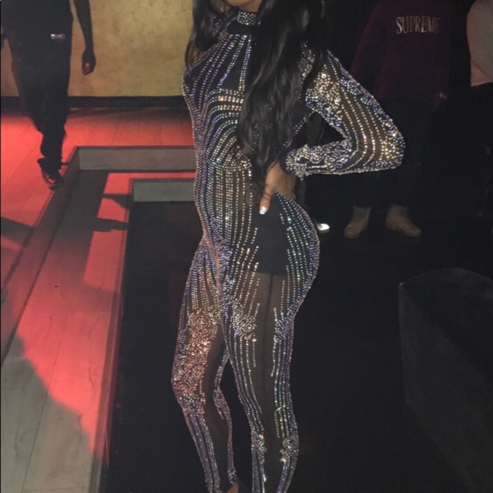 Bedazzled jumpsuit